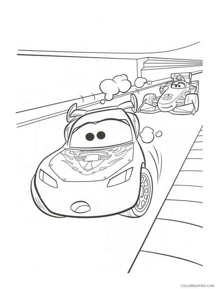 Lightning McQueen Coloring Pages TV Film lightning mcqueen 2 Printable 2020 04427 Coloring4free