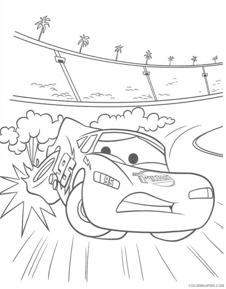 Lightning McQueen Coloring Pages TV Film pictures Printable 2020 04435 Coloring4free