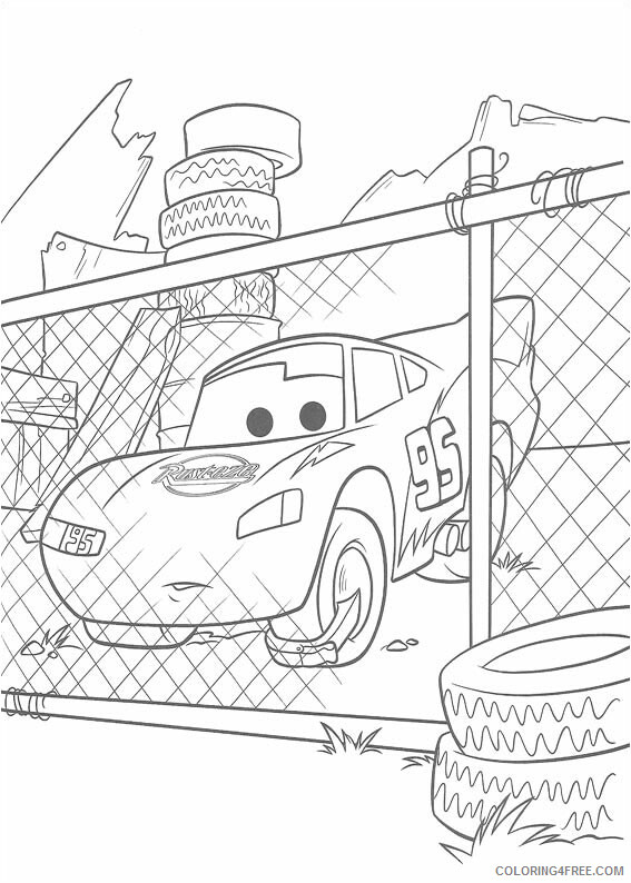 Lightning McQueen Coloring Pages TV Film print Printable 2020 04440 Coloring4free