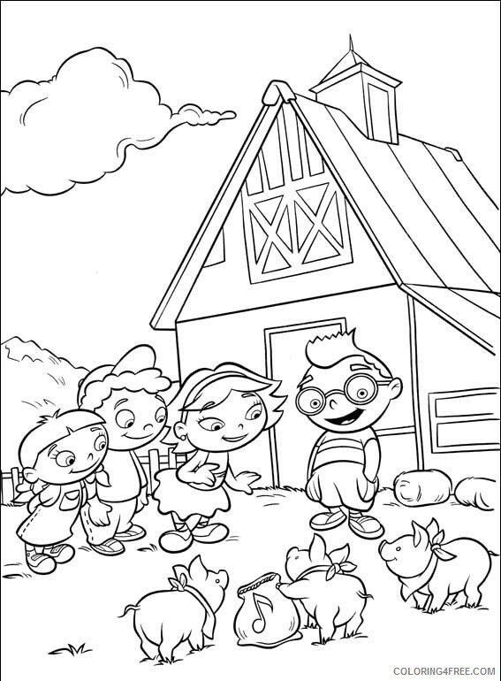 Little Einsteins Coloring Pages TV Film Farm Printable 2020 04513 Coloring4free