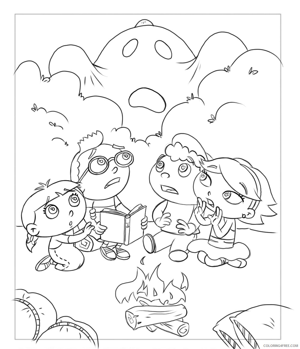 Little Einsteins Coloring Pages TV Film Ghost Story Printable 2020 04538 Coloring4free