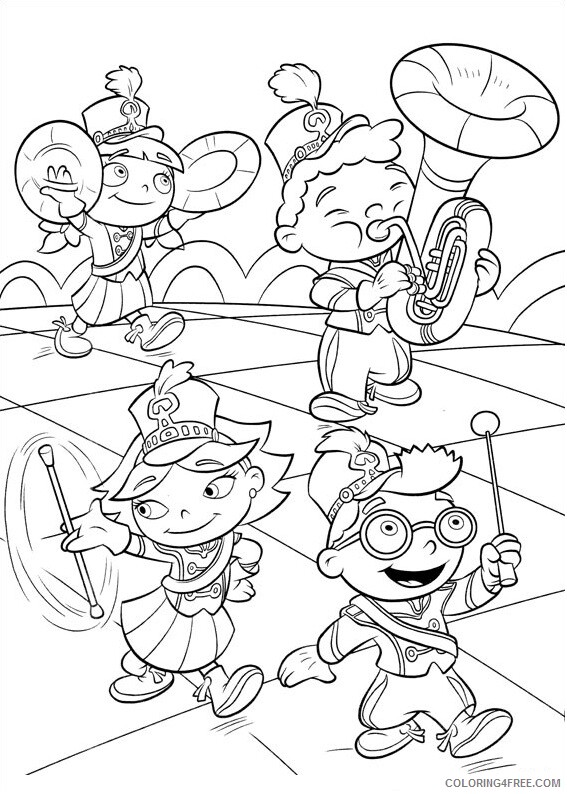 Little Einsteins Coloring Pages TV Film Printable 2020 04444 Coloring4free