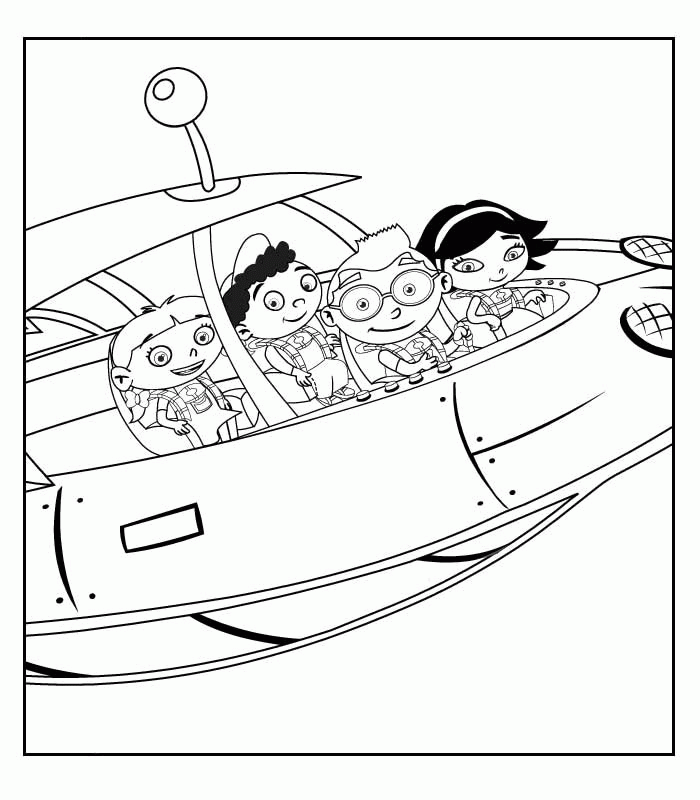 Little Einsteins Coloring Pages TV Film Printable 2020 04515 Coloring4free