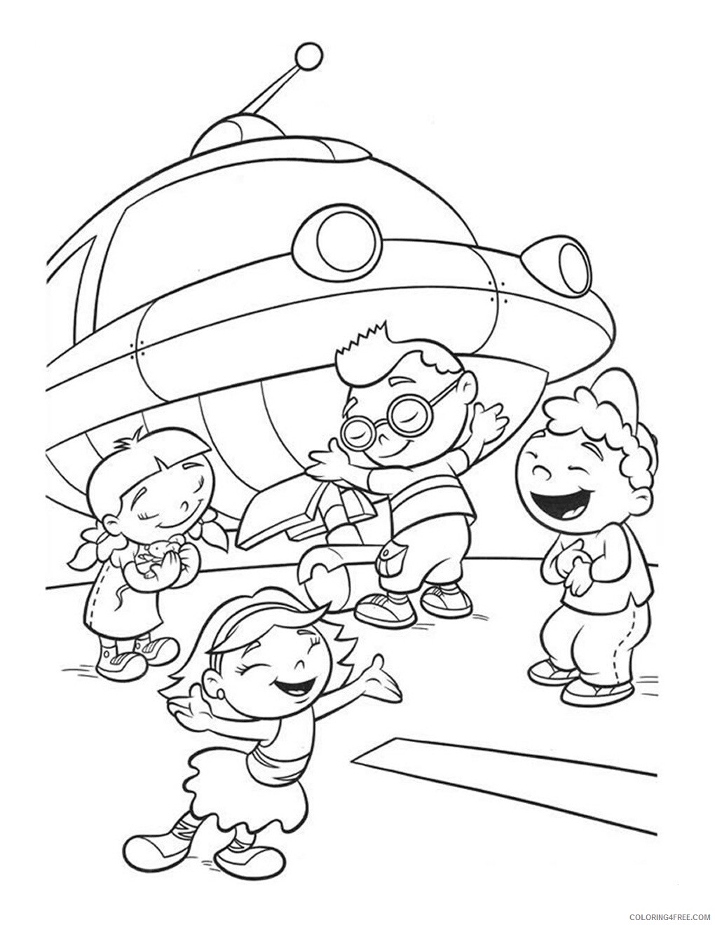 Little Einsteins Coloring Pages TV Film Printable 2020 04544 Coloring4free