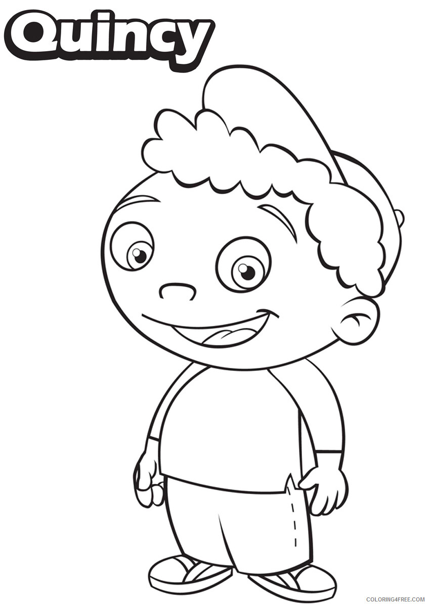 Little Einsteins Coloring Pages TV Film Quincy Printable 2020 04545 Coloring4free