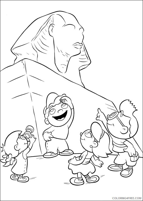Little Einsteins Coloring Pages TV Film Sphinx Printable 2020 04549 Coloring4free