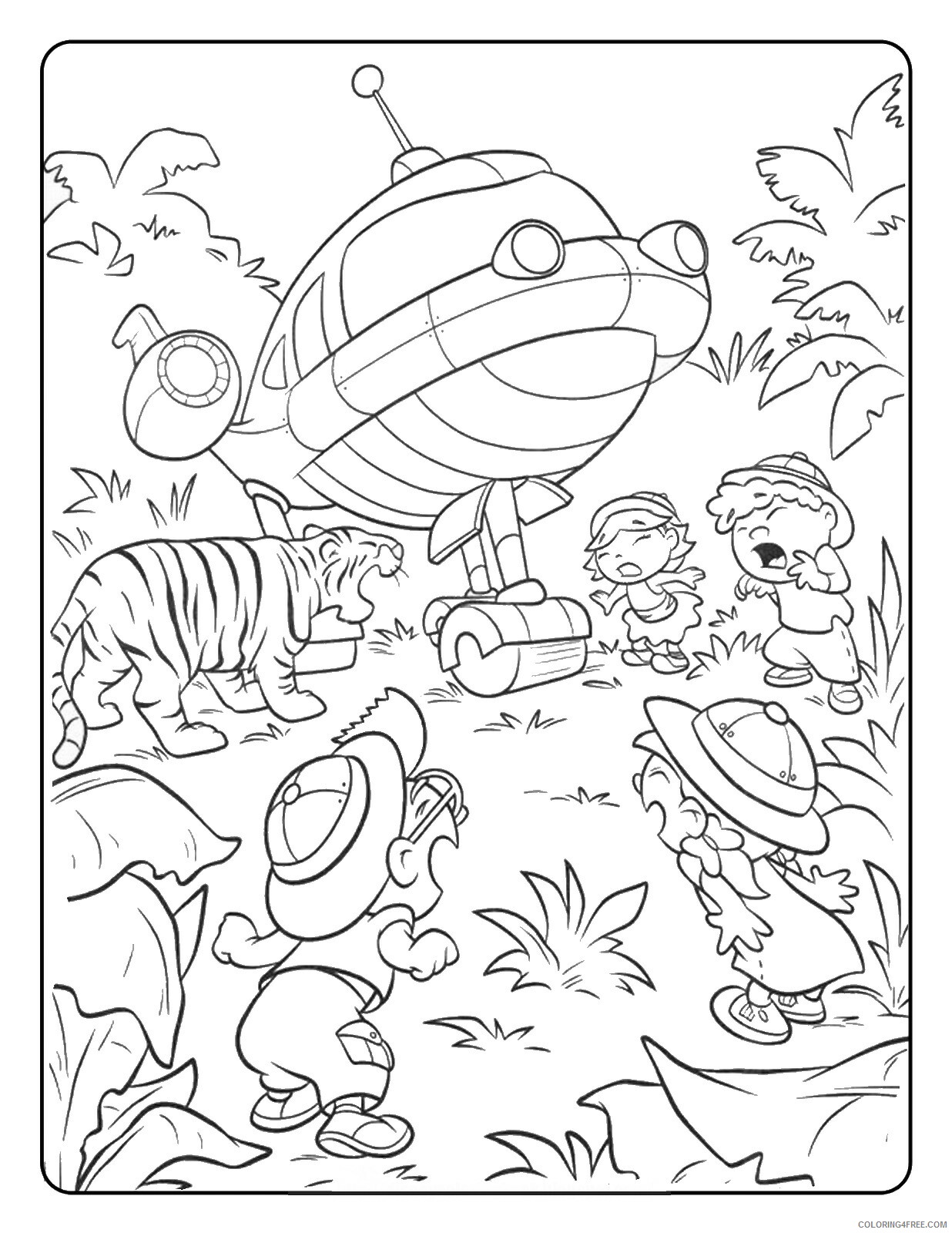 Little Einsteins Coloring Pages TV Film little_einsteins_11 Printable 2020 04475 Coloring4free