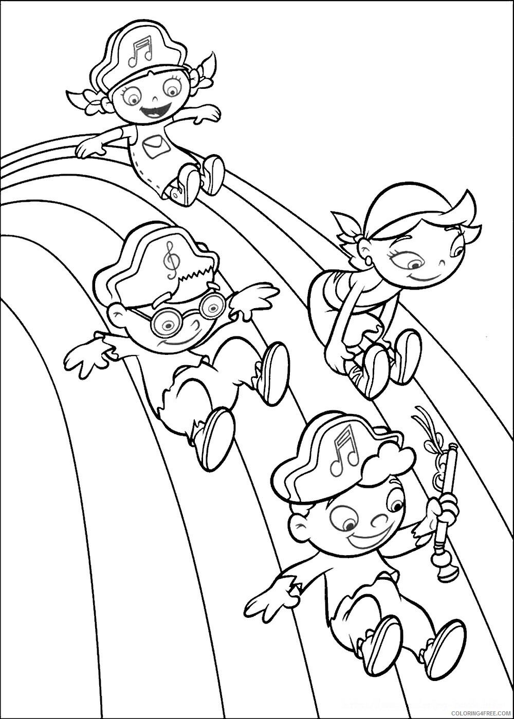 Little Einsteins Coloring Pages TV Film little_einsteins_13 Printable 2020 04477 Coloring4free
