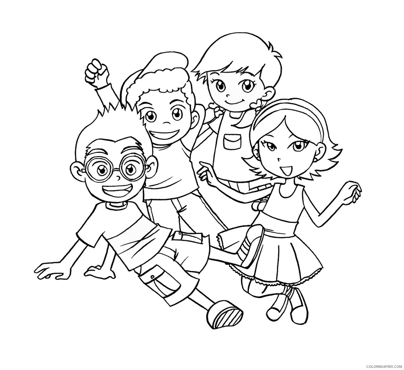 Little Einsteins Coloring Pages TV Film little_einsteins_31 Printable 2020 04495 Coloring4free