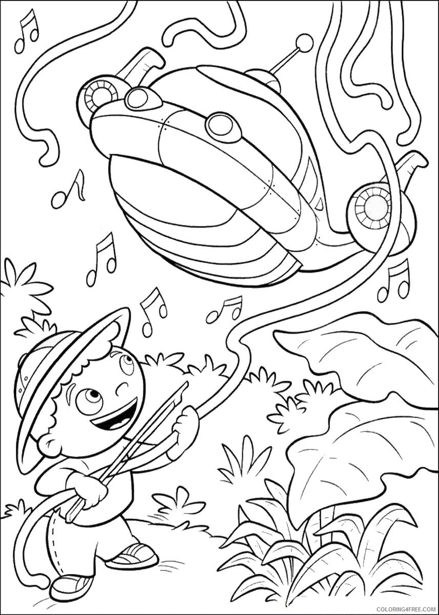 Little Einsteins Coloring Pages TV Film of Little Einsteins Printable 2020 04446 Coloring4free