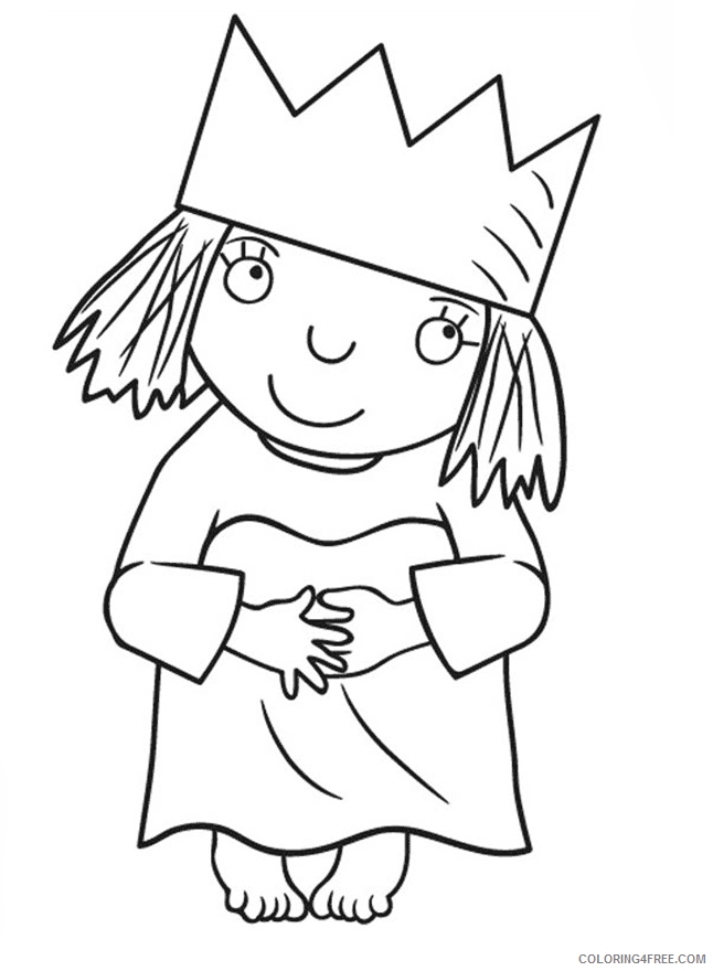 Little Princess Coloring Pages TV Film little princess Printable 2020 04555 Coloring4free