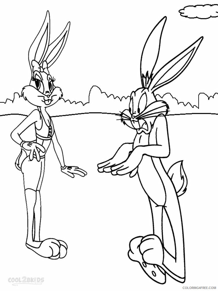 Looney Tunes Characters Coloring Pages TV Film Characters 5 Printable 2020 04631 Coloring4free