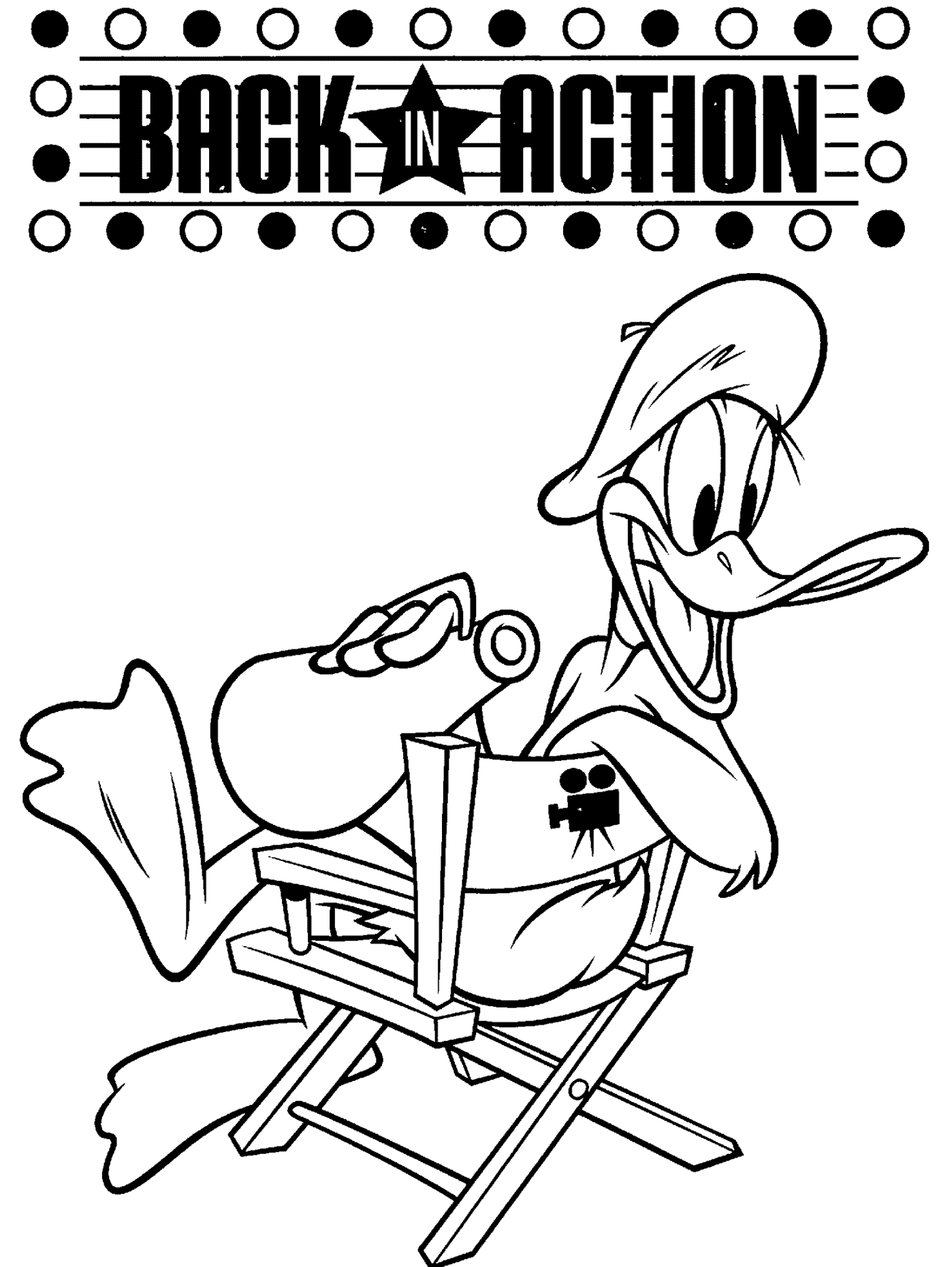 Looney Tunes Coloring Pages TV Film Looney Tunes Daffy Duck Printable 2020 04614 Coloring4free