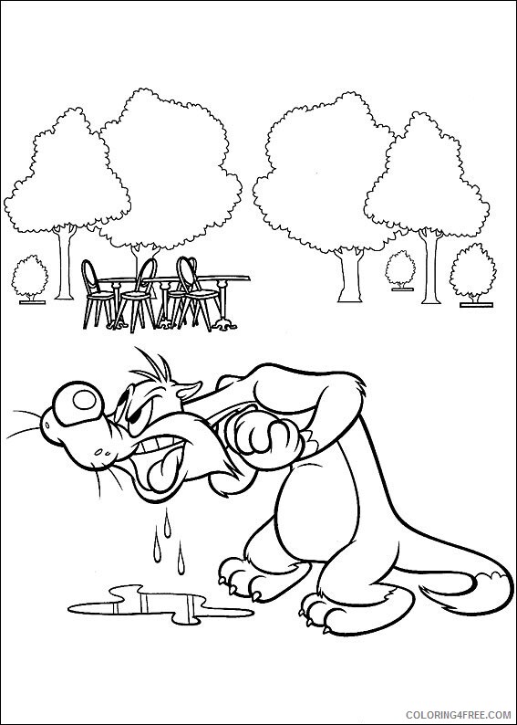 Looney Tunes Coloring Pages TV Film Looney Tunes Printable 2020 04571 Coloring4free