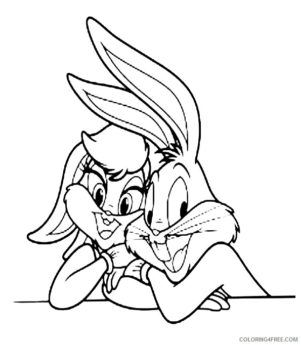 Looney Tunes Coloring Pages TV Film Looney Tunes Sheets Printable 2020 04612 Coloring4free