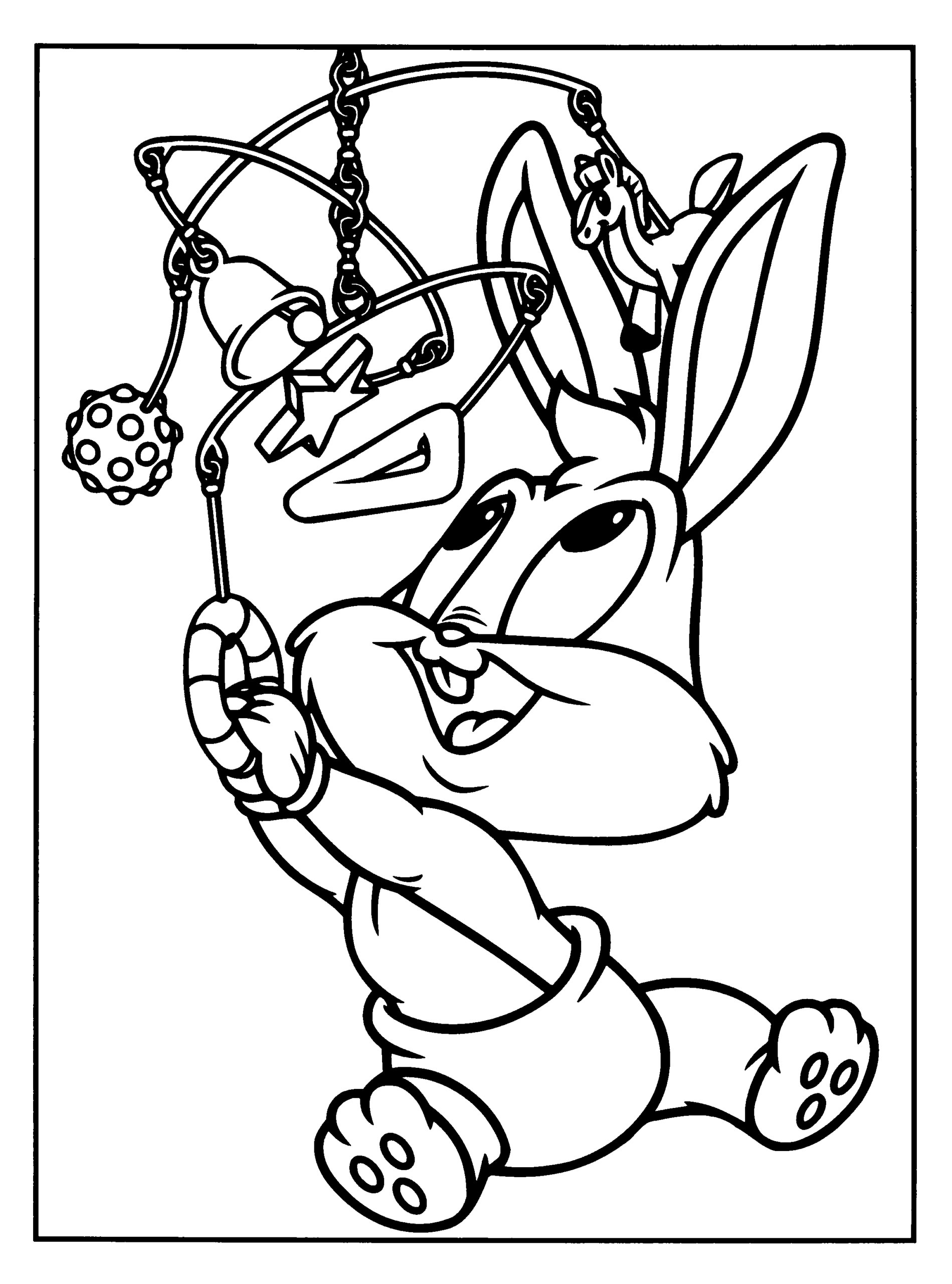 Looney Tunes Coloring Pages TV Film looney tunes 22 Printable 2020 04589 Coloring4free