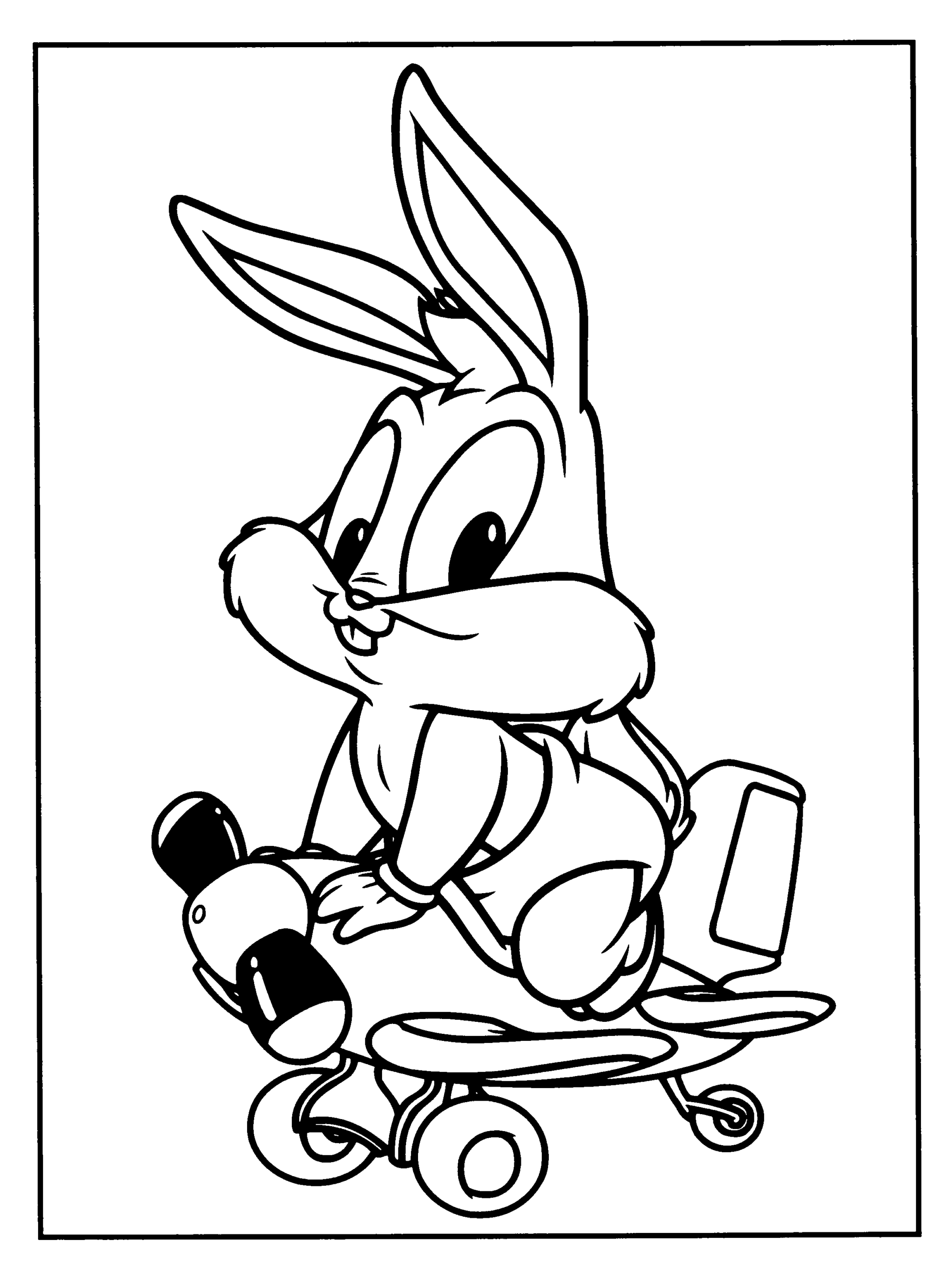 Looney Tunes Coloring Pages TV Film looney tunes 4 Printable 2020 04593 Coloring4free