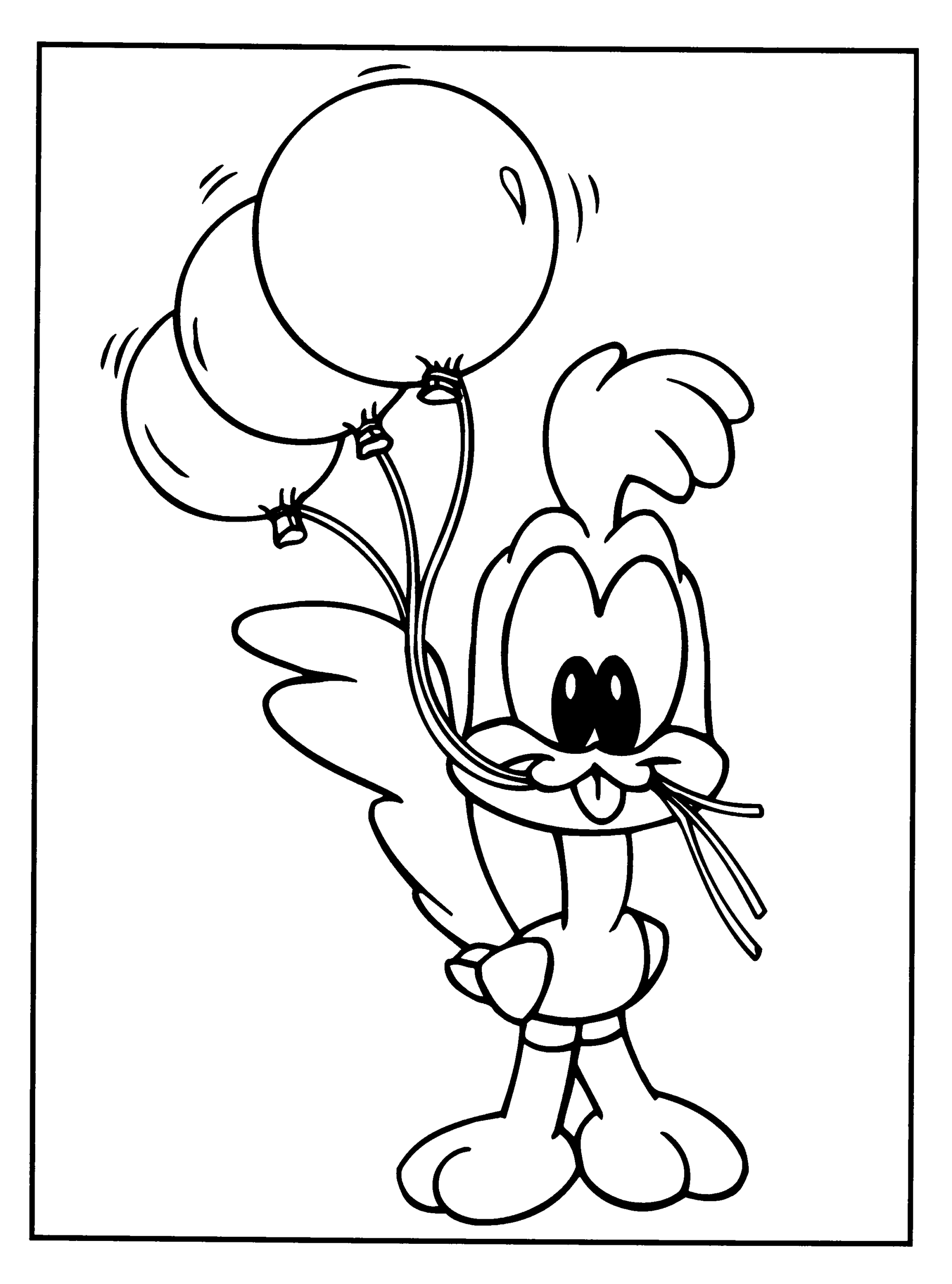 Looney Tunes Coloring Pages TV Film looney tunes 7 Printable 2020 04596 Coloring4free