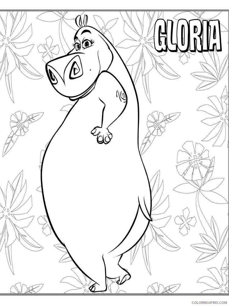 Madagascar Coloring Pages TV Film madagascar 27 Printable 2020 04734 Coloring4free