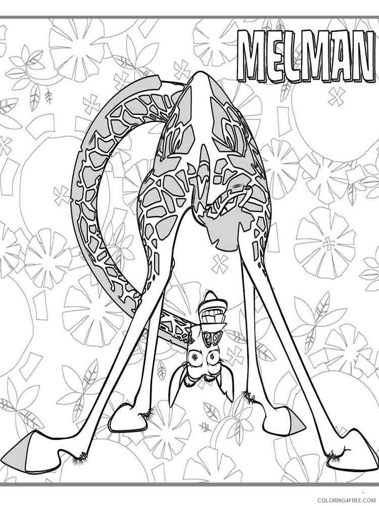 Madagascar Coloring Pages TV Film madagascar 28 Printable 2020 04736 Coloring4free