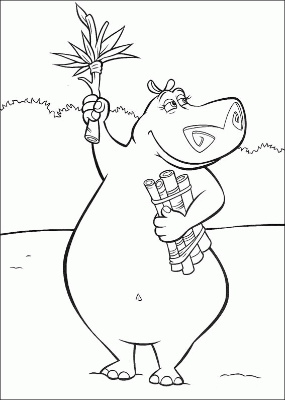 Madagascar Coloring Pages TV Film madagascar 33 Printable 2020 04743 Coloring4free