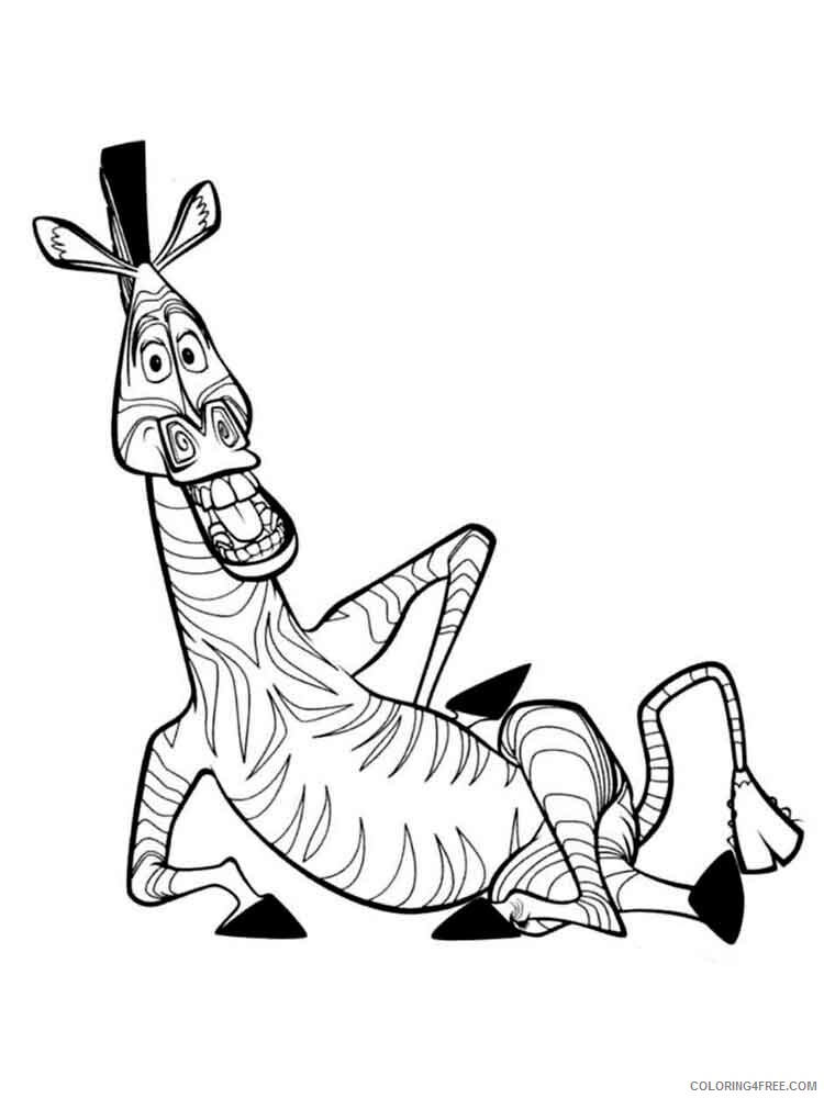Madagascar Coloring Pages TV Film madagascar 34 Printable 2020 04745 Coloring4free