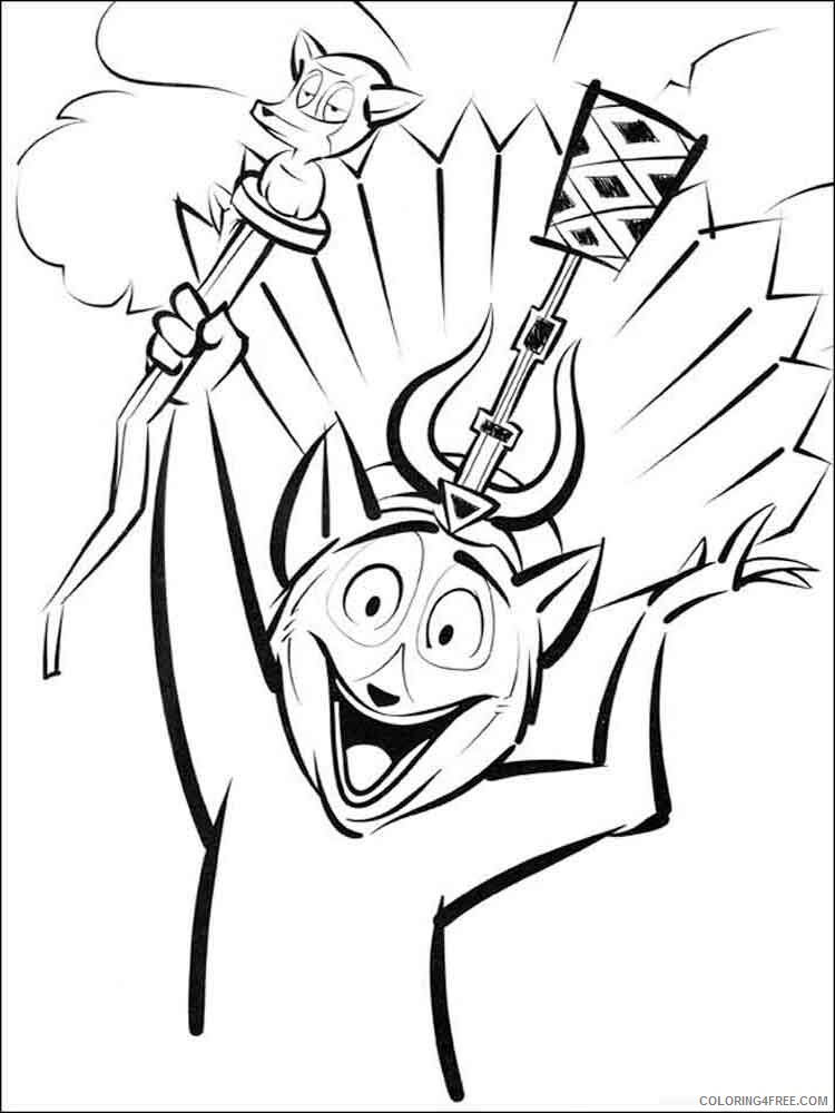 Madagascar Coloring Pages TV Film madagascar 5 Printable 2020 04752 Coloring4free