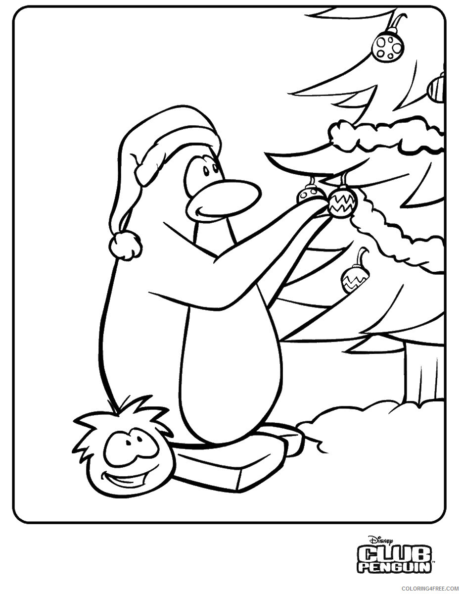 Madagascar Coloring Pages TV Film madagascar_pingouin_cl_01 Printable 2020 04665 Coloring4free