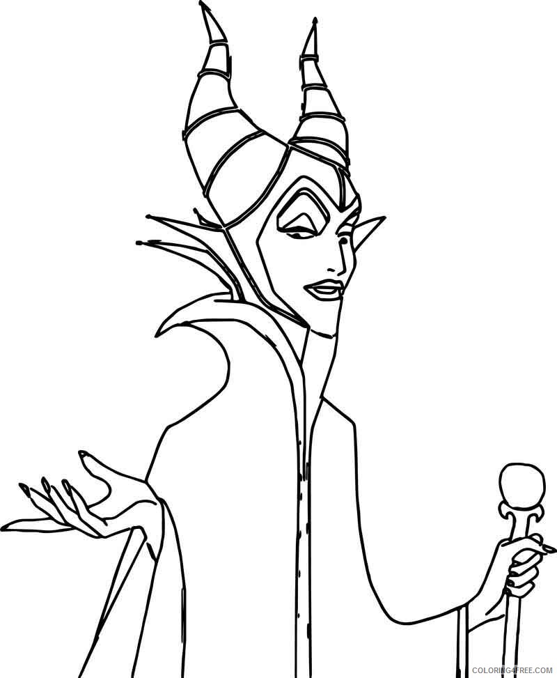Maleficent Coloring Pages TV Film Maleficent Printable 2020 04831 Coloring4free