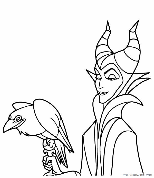 Maleficent Coloring Pages TV Film Maleficent Printable 2020 04833 Coloring4free