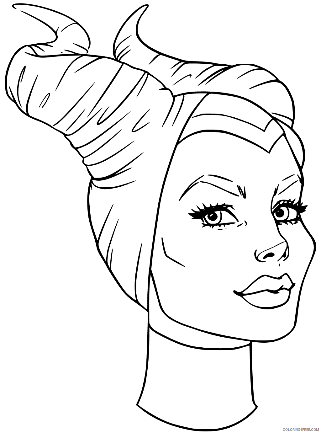 Maleficent Coloring Pages TV Film Maleficent Printable 2020 04834 Coloring4free