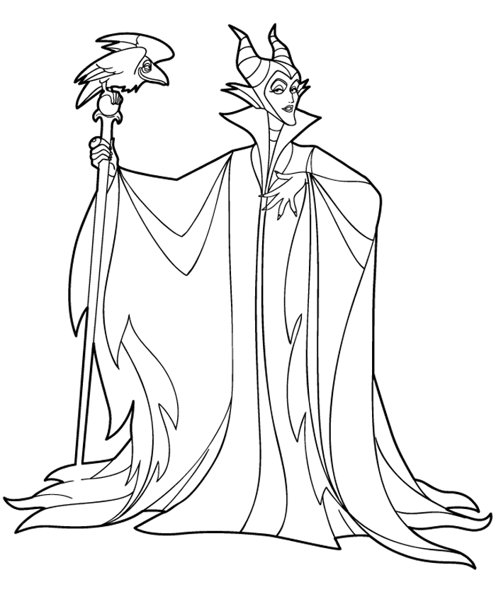 Maleficent Coloring Pages TV Film Maleficent Printable 2020 04835 Coloring4free
