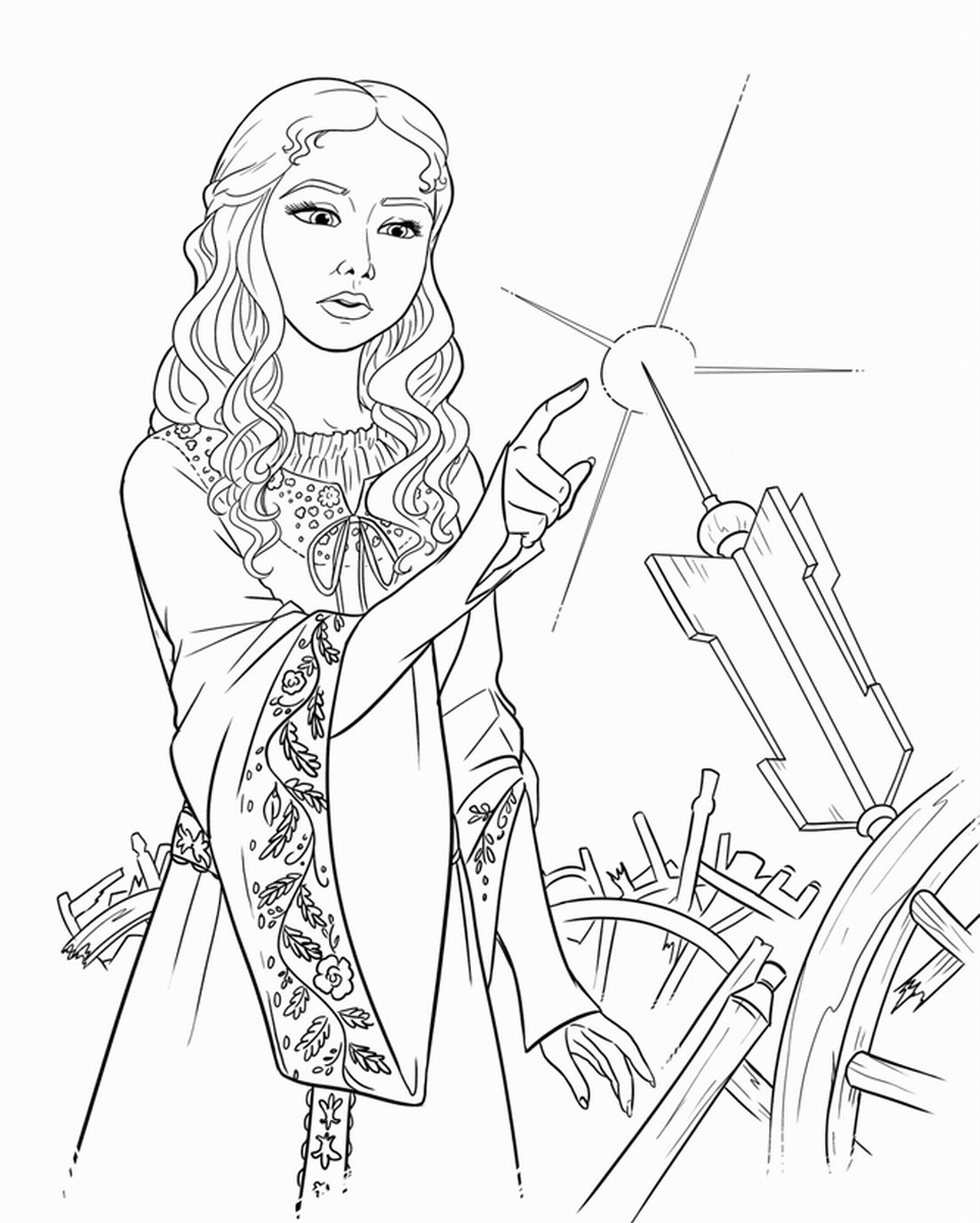 Maleficent Coloring Pages TV Film Maleficent_coloring5 Printable 2020 04827 Coloring4free