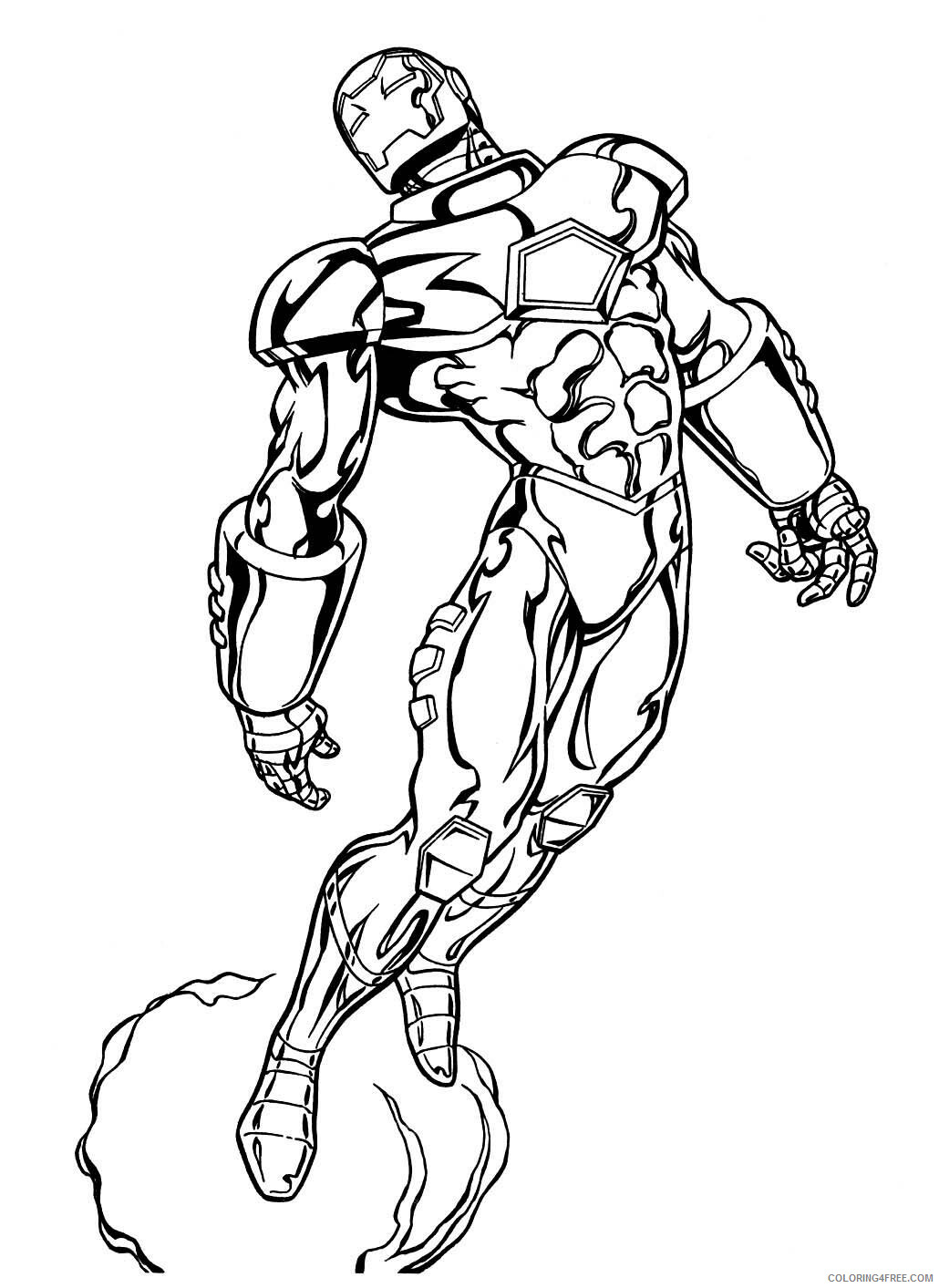 Marvel Coloring Pages TV Film Marvel Free Printable 2020 04858 Coloring4free