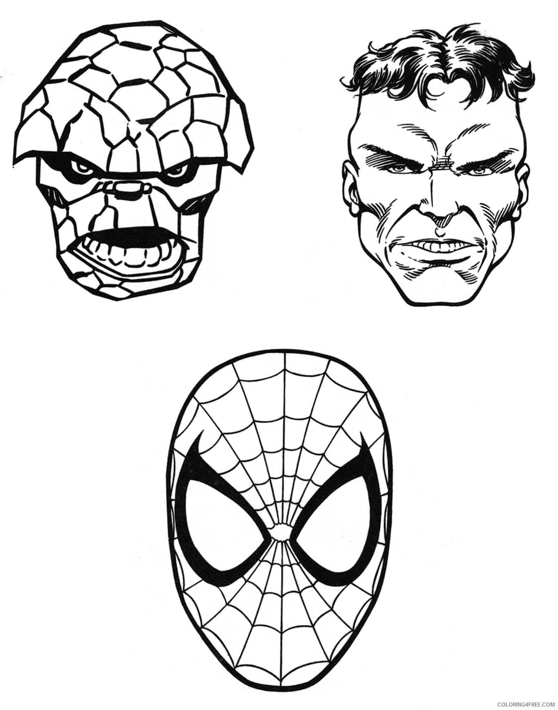 Marvel Coloring Pages TV Film Marvel Printable 2020 04859 Coloring4free