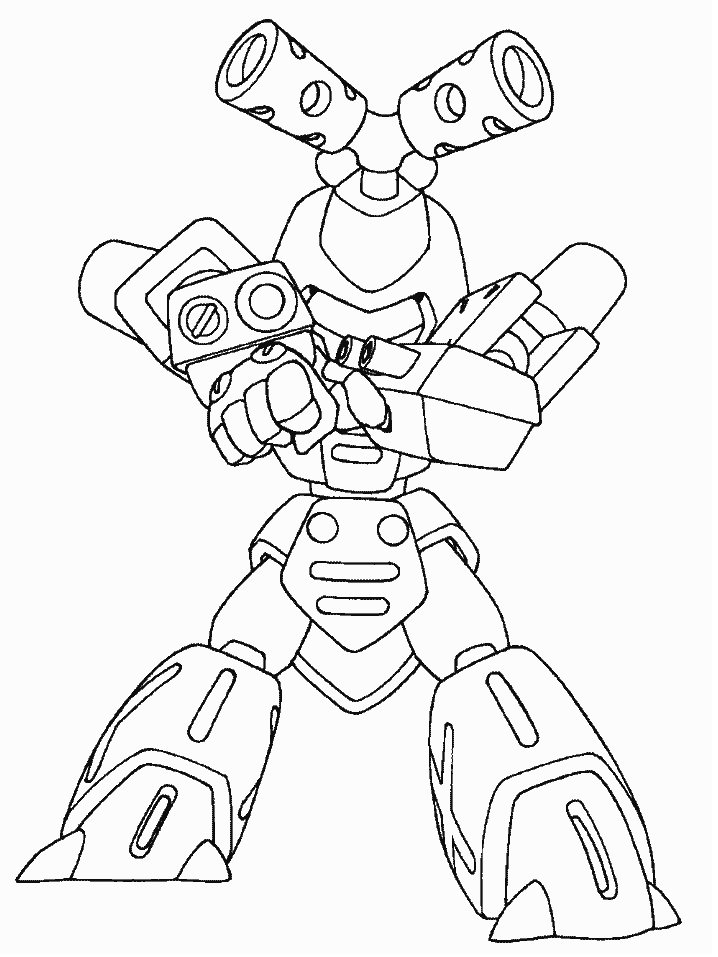 Medabots Coloring Pages TV Film 5 Printable 2020 04925 Coloring4free