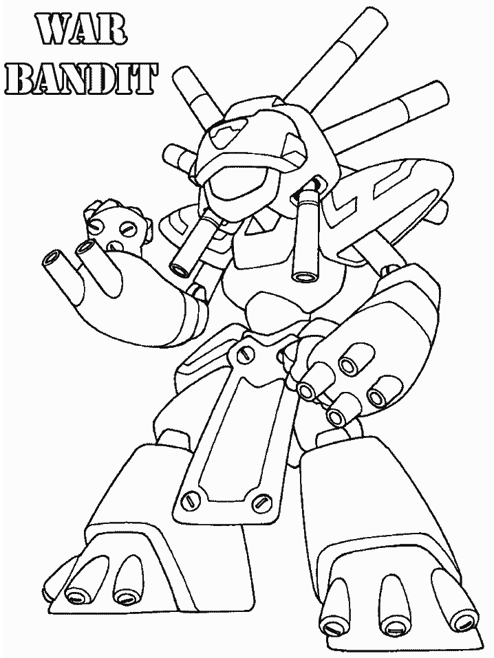 Medabots Coloring Pages TV Film 9 Printable 2020 04929 Coloring4free