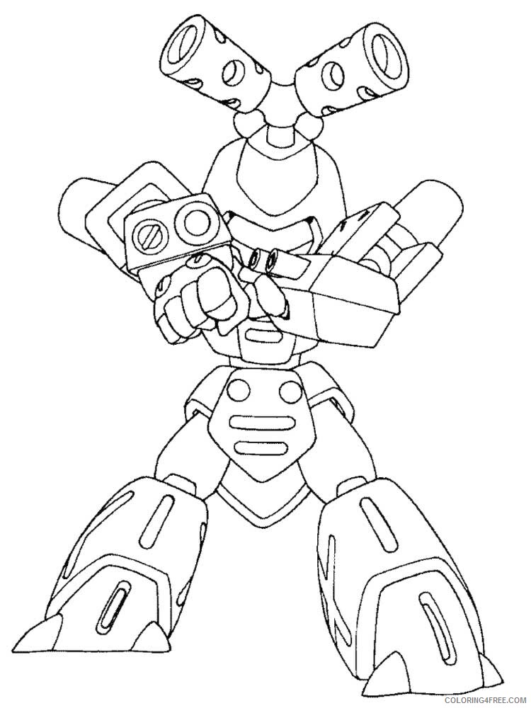 Medabots Coloring Pages TV Film Medabots 8 Printable 2020 04946 Coloring4free