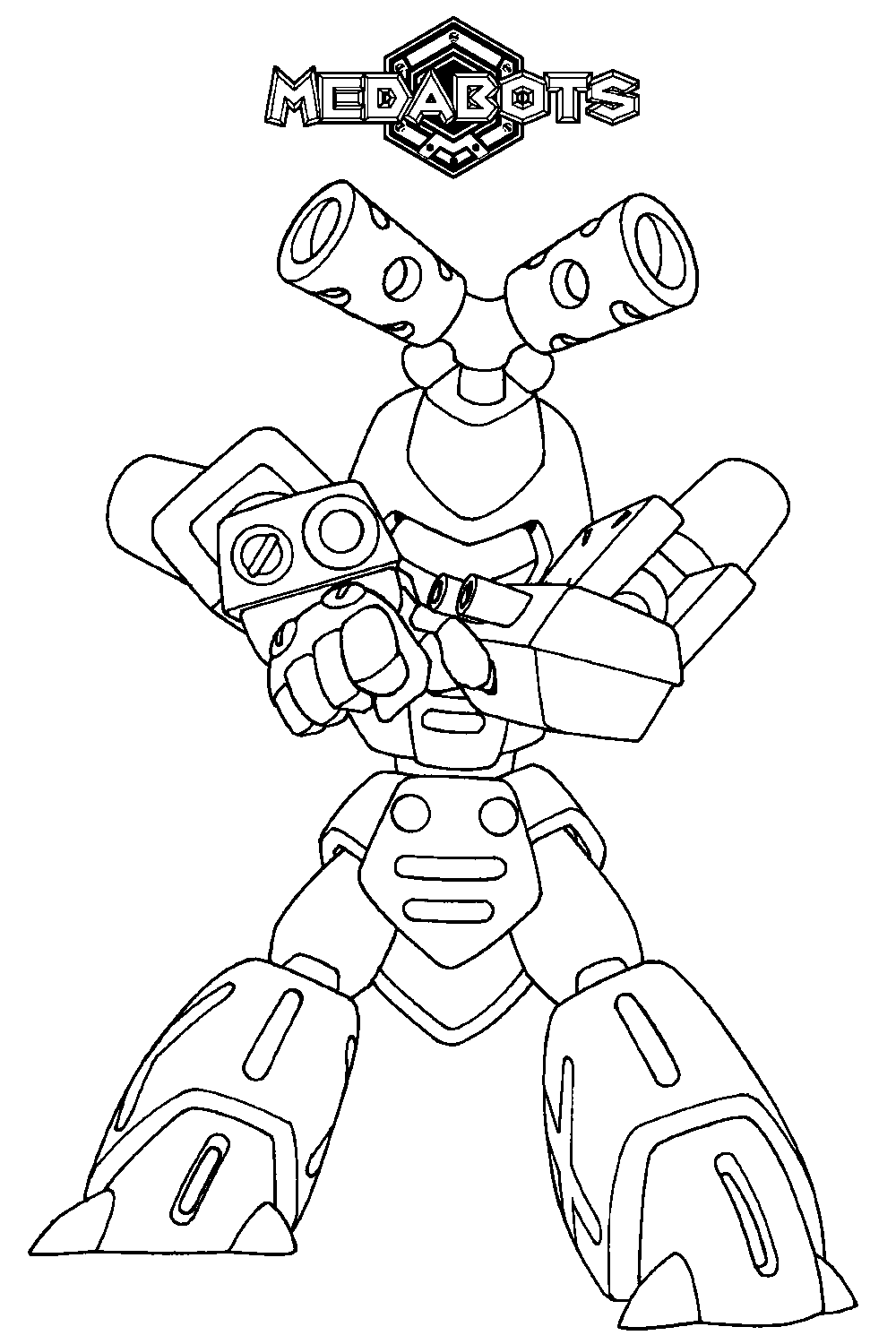 Medabots Coloring Pages TV Film medabots QwSgq Printable 2020 04935 Coloring4free