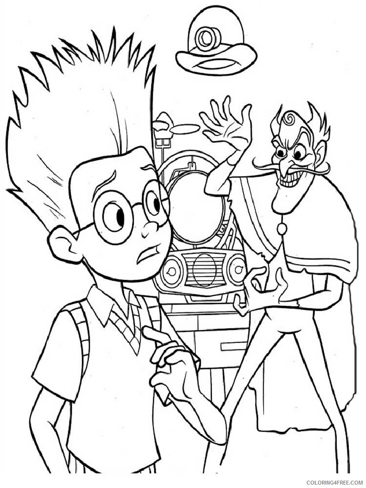 Meet the Robinsons Coloring Pages TV Film Meet the Robinsons Printable 2020 05010 Coloring4free