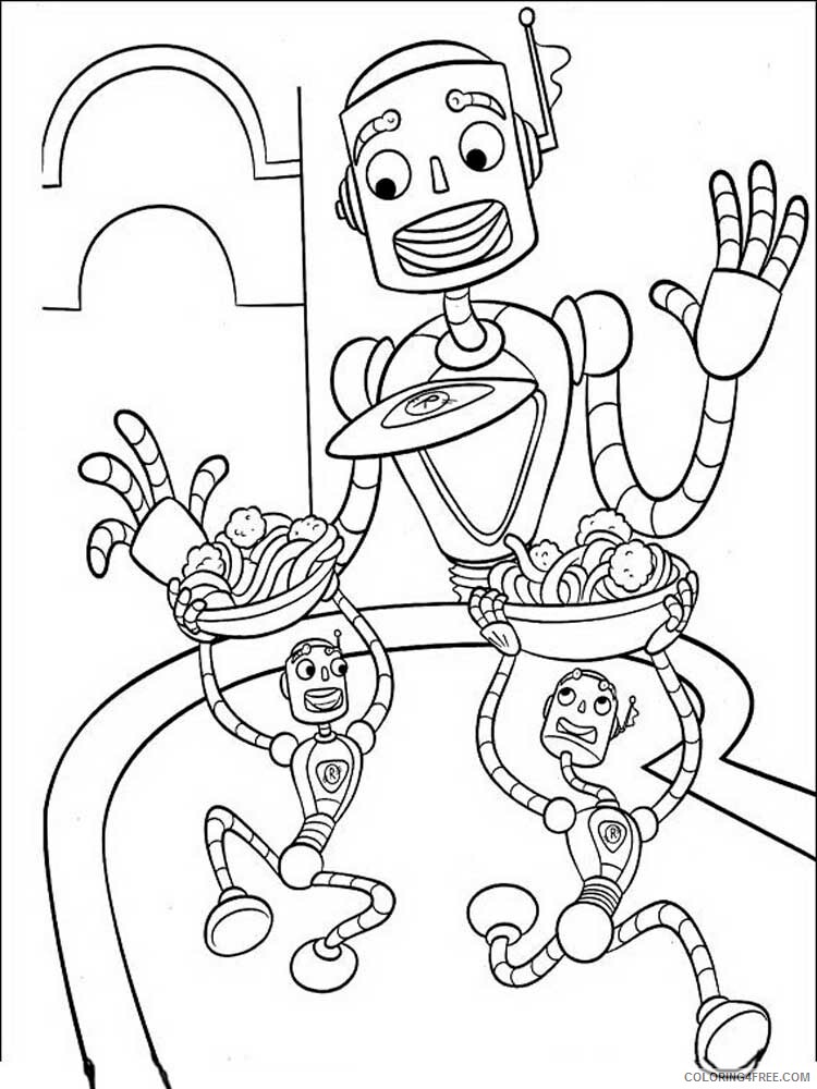 Meet the Robinsons Coloring Pages TV Film Meet the Robinsons Printable 2020 05024 Coloring4free