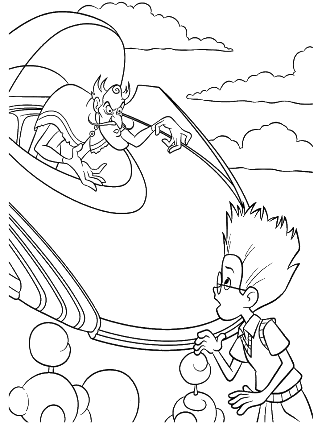 Meet the Robinsons Coloring Pages TV Film Printable 2020 04962 Coloring4free