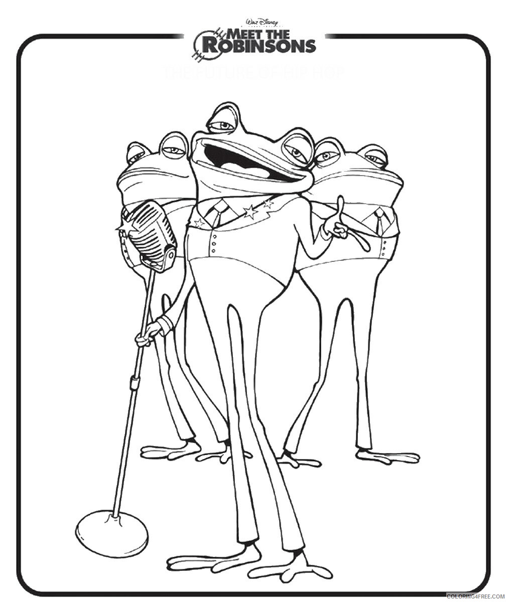 Meet the Robinsons Coloring Pages TV Film Printable 2020 04964 Coloring4free