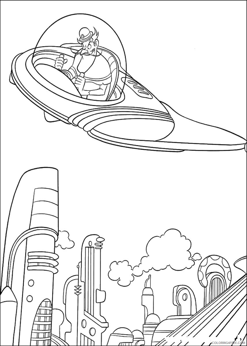 Meet the Robinsons Coloring Pages TV Film Printable 2020 04968 Coloring4free