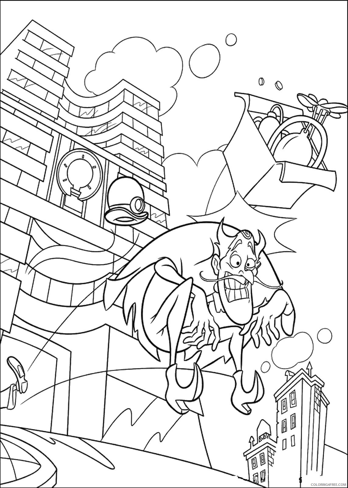 Meet the Robinsons Coloring Pages TV Film Printable 2020 04969 Coloring4free