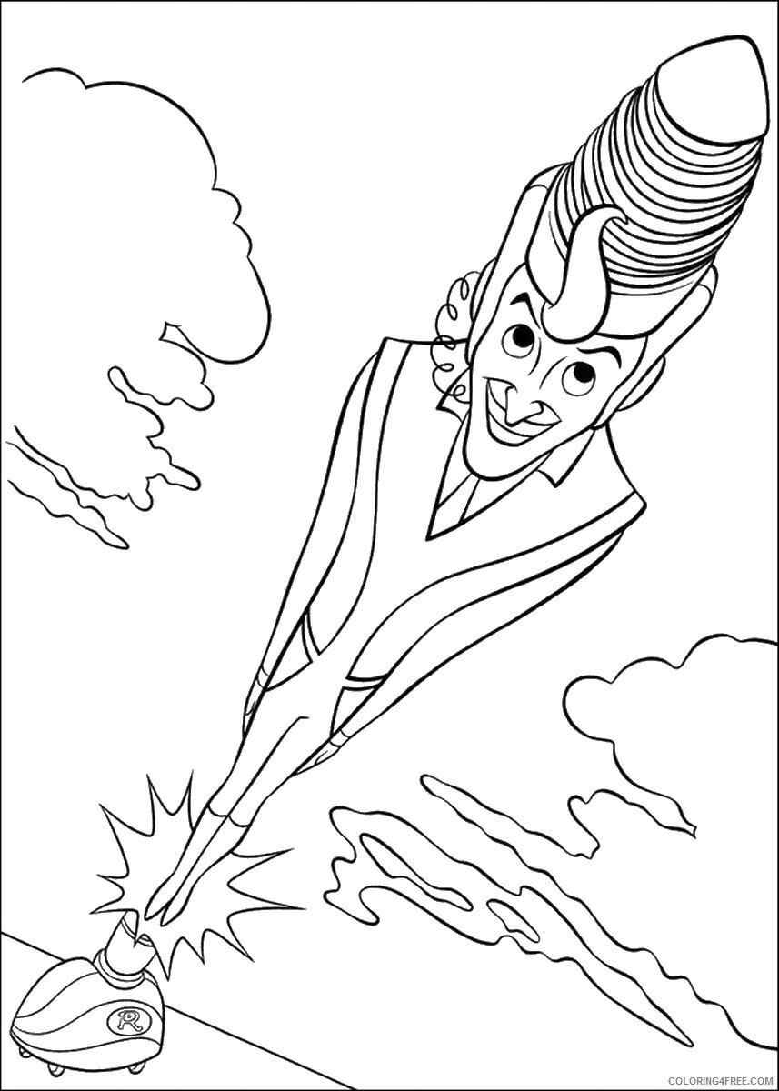 Meet the Robinsons Coloring Pages TV Film Printable 2020 04971 Coloring4free