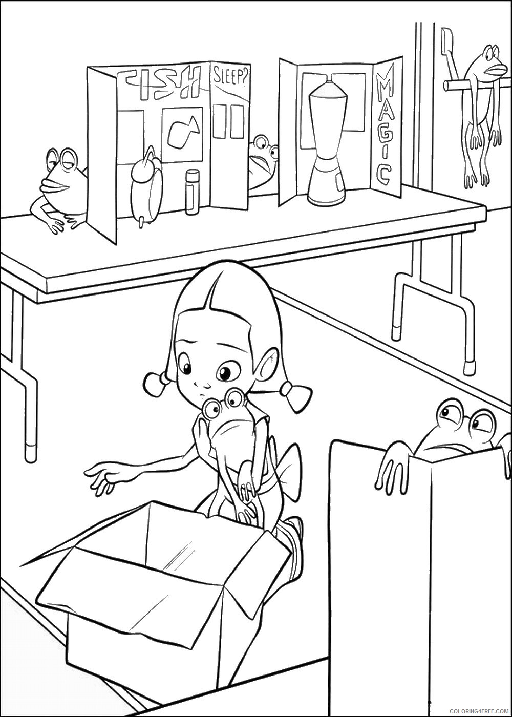 Meet the Robinsons Coloring Pages TV Film Printable 2020 04972 Coloring4free