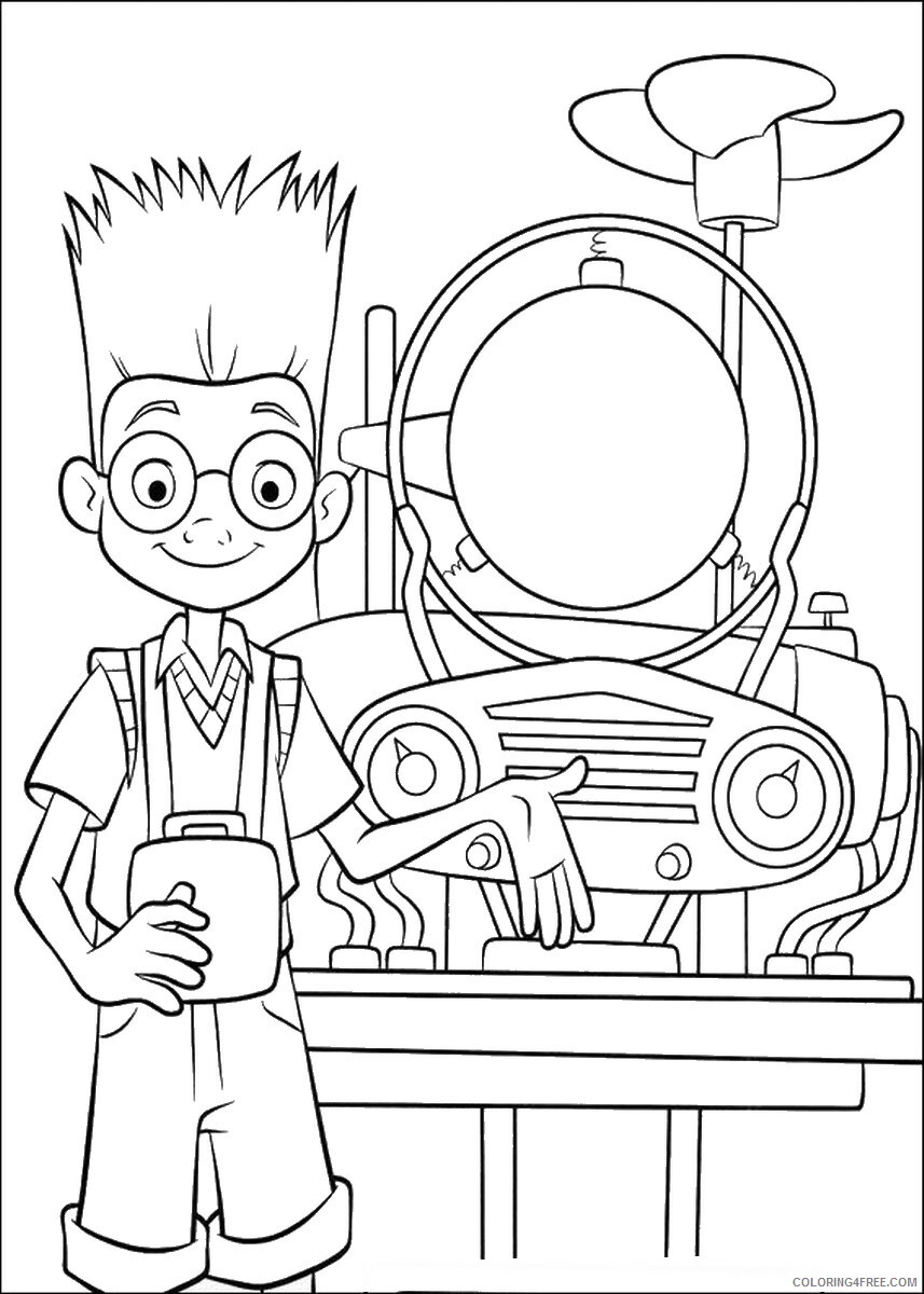 Meet the Robinsons Coloring Pages TV Film Printable 2020 04977 Coloring4free