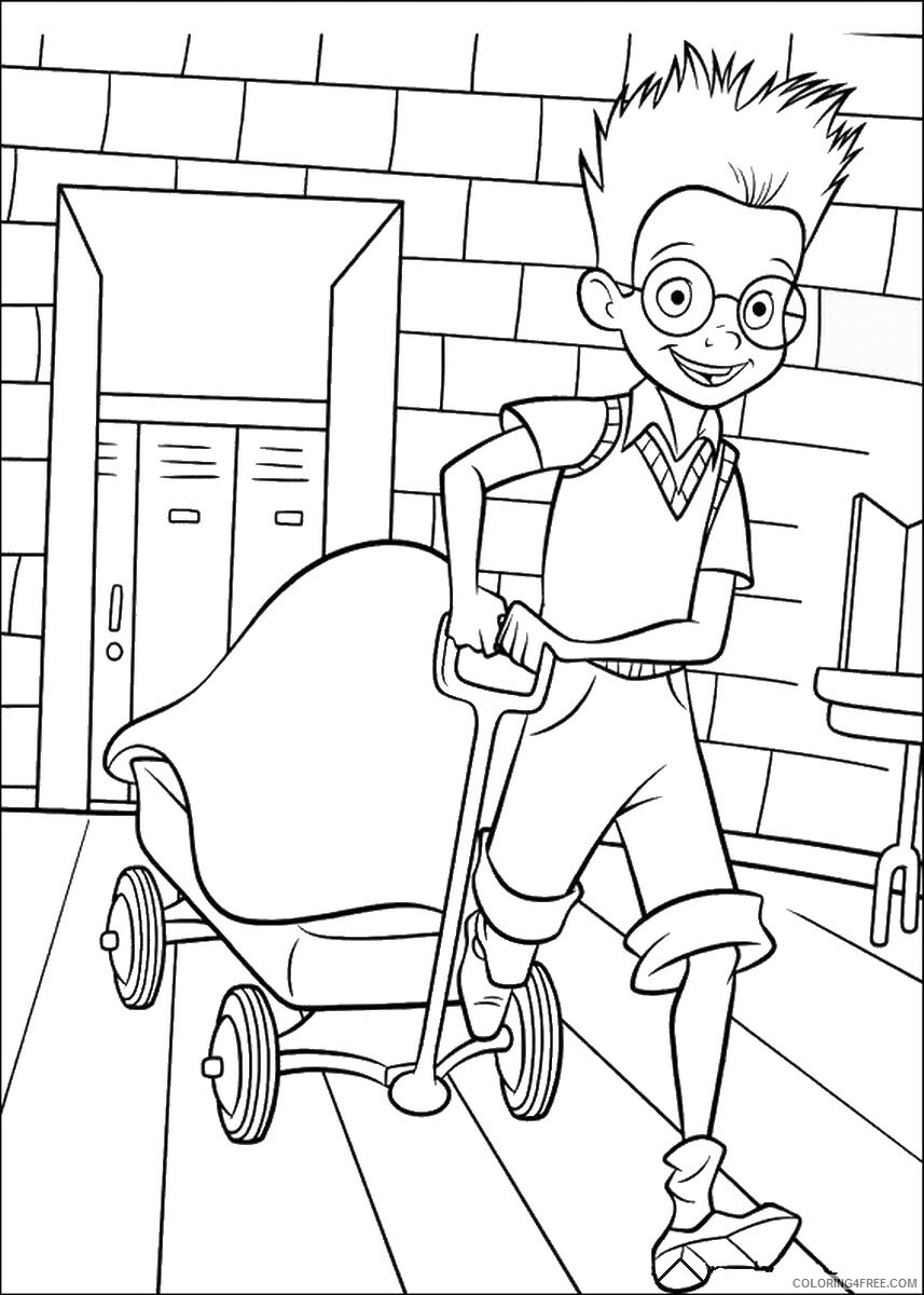 Meet the Robinsons Coloring Pages TV Film Printable 2020 04979 Coloring4free