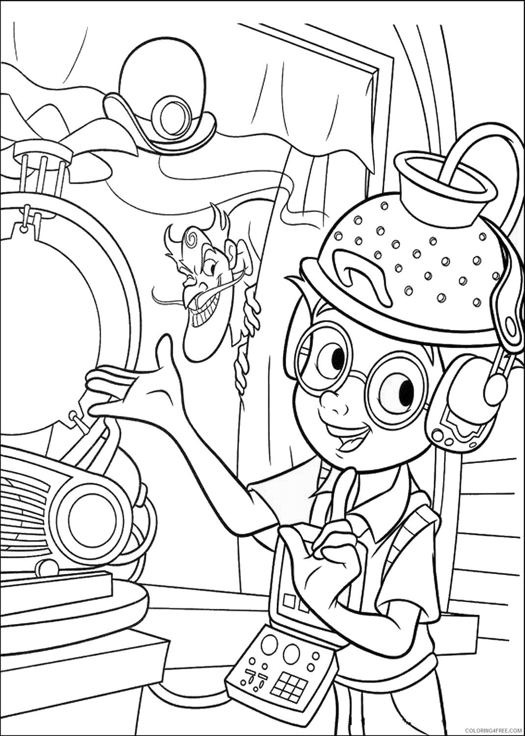 Meet the Robinsons Coloring Pages TV Film Printable 2020 04980 Coloring4free